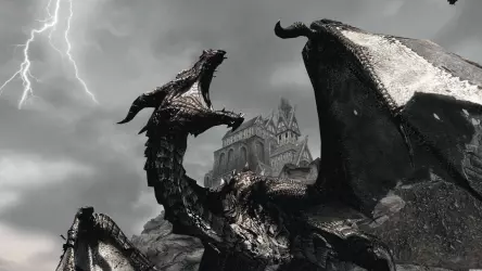 Сотрудник совмещает работу и приключения в Skyrim: от боёв с бандитами до совещаний с драконами, превращая удалёнку в работу из Вайтрана