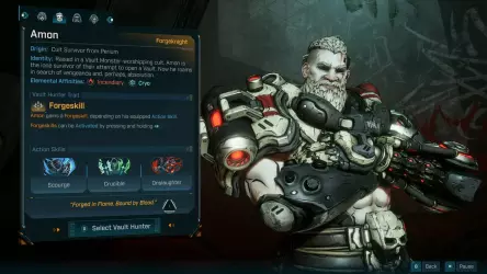 Лучшая сборка Амон в Borderlands 4 для создания ледяного Рыцаря Кузни