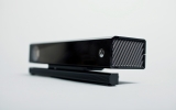 <p>The side panels of the Kinect echo the venting panel on top of the Xbox One console, and the multi-mic array is separated from the main body, making the sensor appear to levitate.